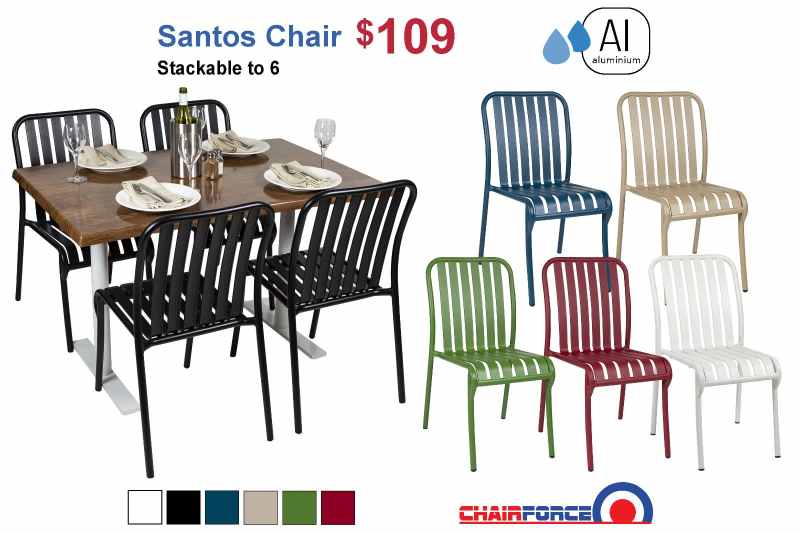 All-weather ALUMINIUM chair - Lightweight62863840947074112
