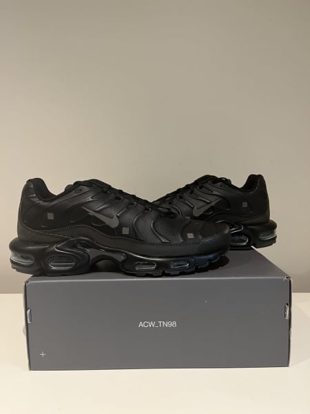 US .5 Nike Air Max Plus TN A COLD WALL Black   Men's Shoes