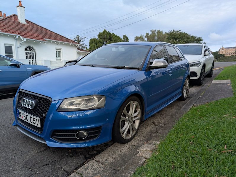 2008 AUDI S3 SPORTBACK 6 SP MANUAL 5D HATCHBACK62882735911041111