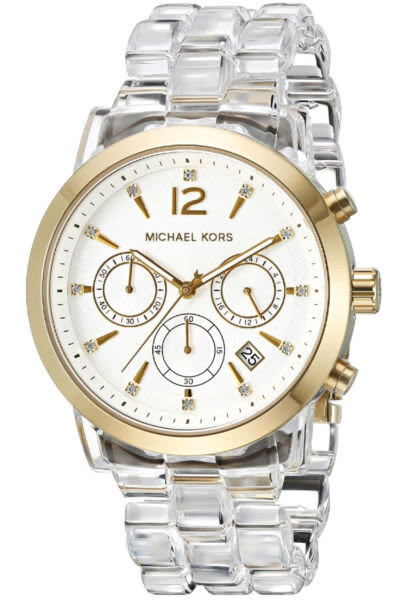 Michael Kors Women's Audrina MK6200 Gold-Tone Watch Clear Bracelet |  Watches | Gumtree Australia The Hills District - Bella Vista | 1109224342