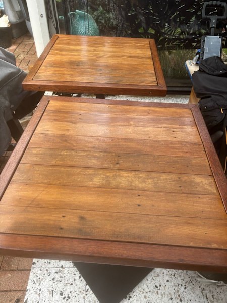 2 solid wooden small dinner tables, can buy 1 62863383518210112