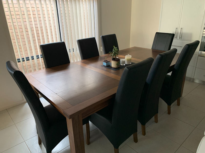 9 Piece Dining Table62863407804034112