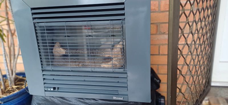 Gas log fire heater63017318990594111