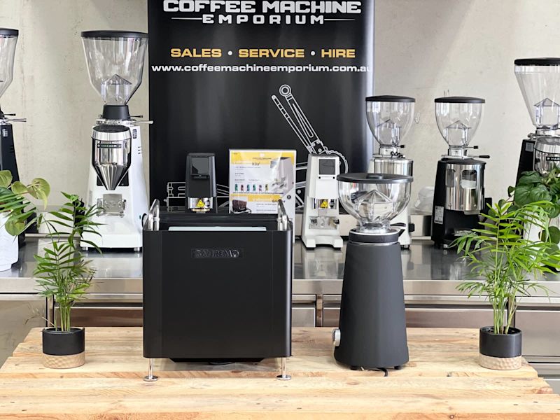 Brand New Sanremo Cube 1 Group Coffee Machine & AllGround Grinder63016488253697111