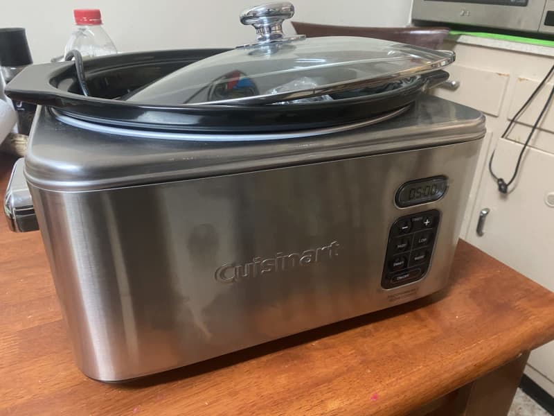 cuisinart slow cooker programmable 6l