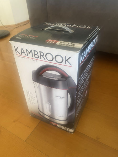 KAMBROOK SOUP MAKER NEW IN BOX630124432371211111