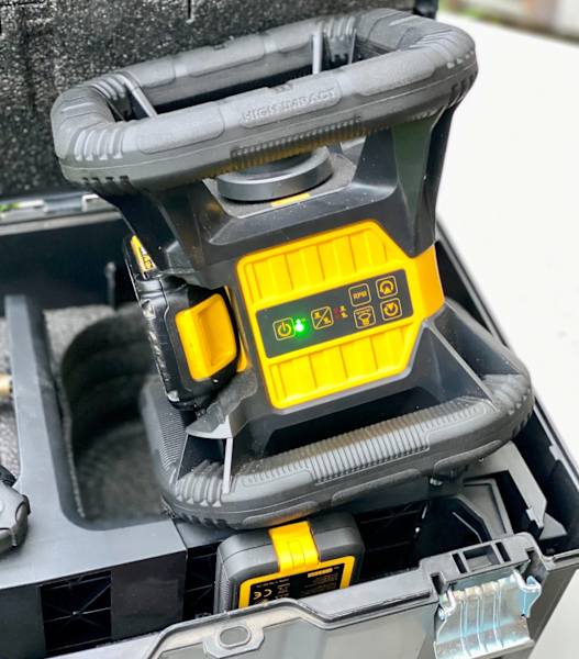 Dewalt 18v Red Beam Rotary Laser Level The Best Picture Of Beam