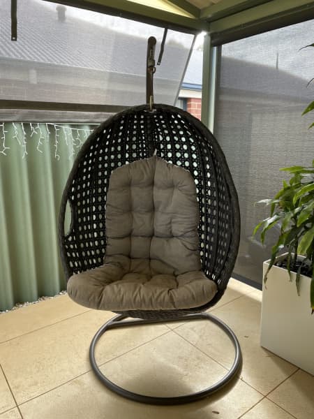 used hanging egg chair