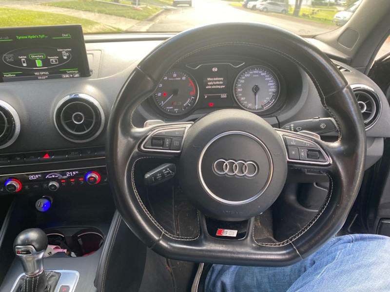 2016 AUDI S3 2.0 TFSI QUATTRO 6 SP MANUAL 4D SEDAN62934702475905113