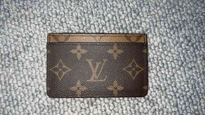 Louis Vuitton MONOGRAM Card Holder Monogram canvas Armagnac