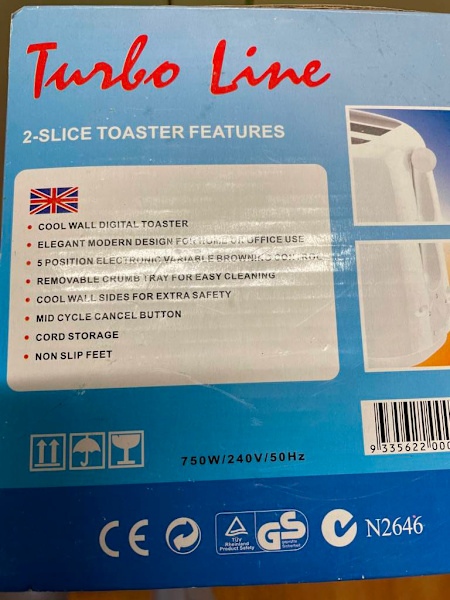 $5 Two slice toaster63443954511874111