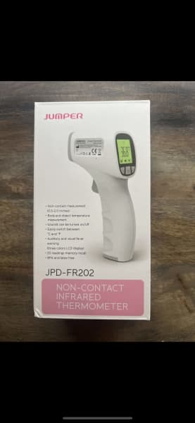 TCL/JUMPER Infrared Thermometer (JPD-FR202), Non-Contact Forehead  Thermometer for Adults and Kids 