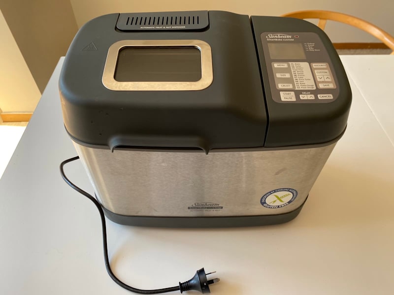 sunbeam smartbake bread maker manual