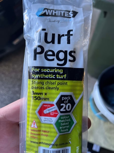Turf pegs 3mm x 150mm pack of 2063005972571393111