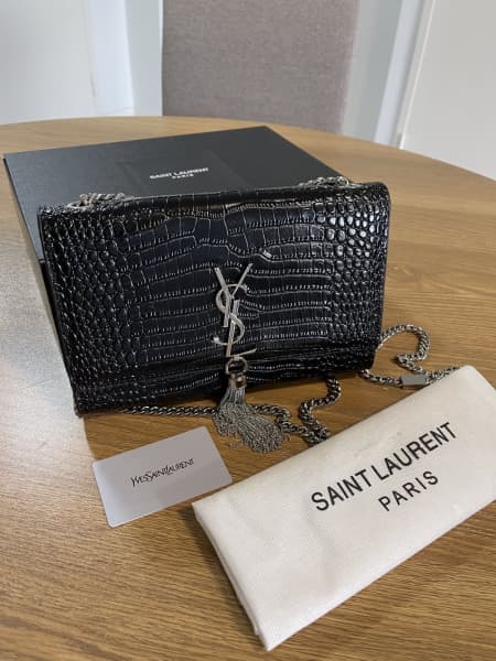 Saint Laurent (YSL) Sac De Jour Baby Croc  Review, What in My Bag & VAT  Refund Process in Paris 