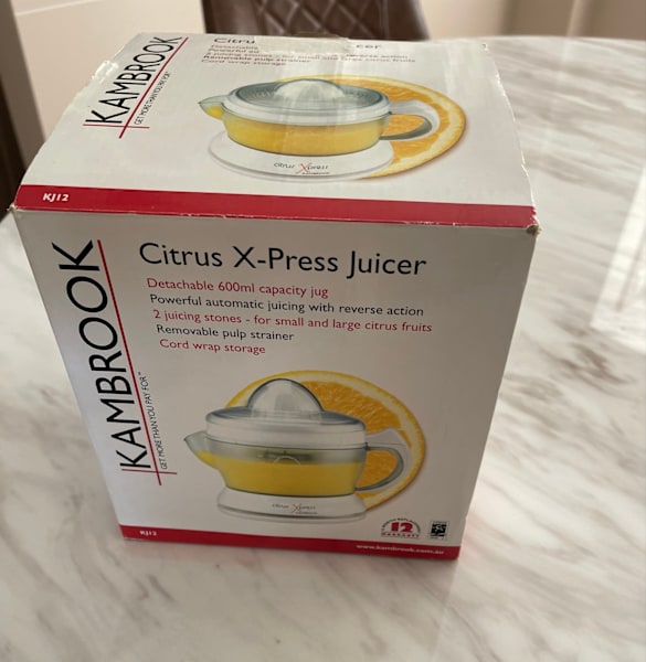 NEW Kambrook Pulp Select Citrus Press63020850640514111