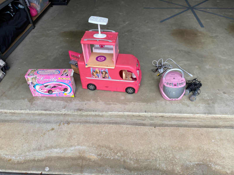 remote control barbie camper