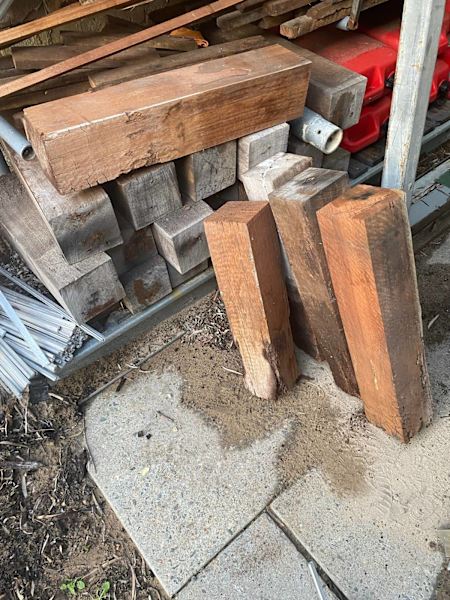 Jarrah floor boards $280 lineal metres and posts$3Oeach63011175040769114