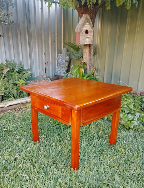 Solid Timber Coffee Table with Drawer 62863408204291111