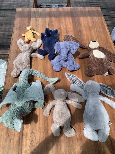 cleaning jellycat stuffed animals