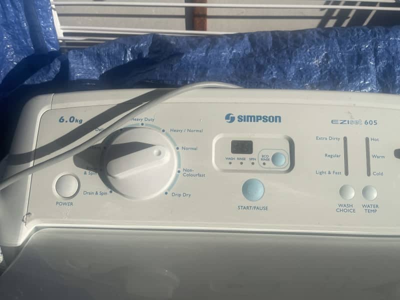 washing machine second hand gumtree