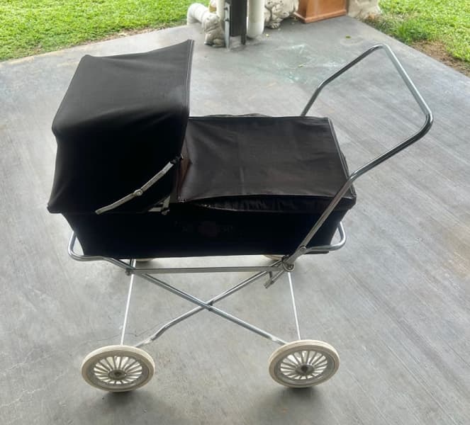 Vintage Cyclops 1970s Dolls Pram with Folding Chrome Frame Toys Outdoor in Kingaroy QLD Gumtree Australia