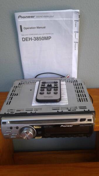 Oscuro atención el viento es fuerte Pioneer Deh-3850MP high power cd&#47;Mp3 player with FM&#47;AM tuner |  Radios & Receivers | Gumtree Australia Coffs Harbour City - Coffs Harbour |  1287661610