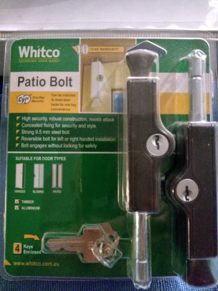 Whitco Patio Bolt63437935948034110