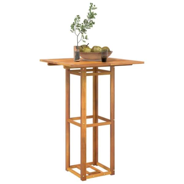 Bistro Table 75x75x110 cm Solid Wood Acacia62863408680193112