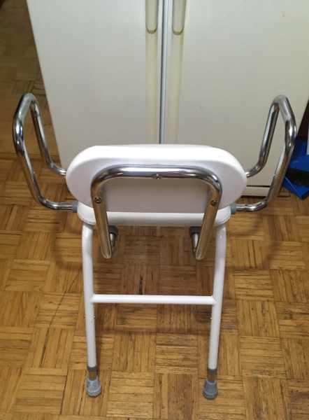 Shower Stool &Day Chair Cost$207 Best quality Comfy Padded 120kg Rated62863378422401112