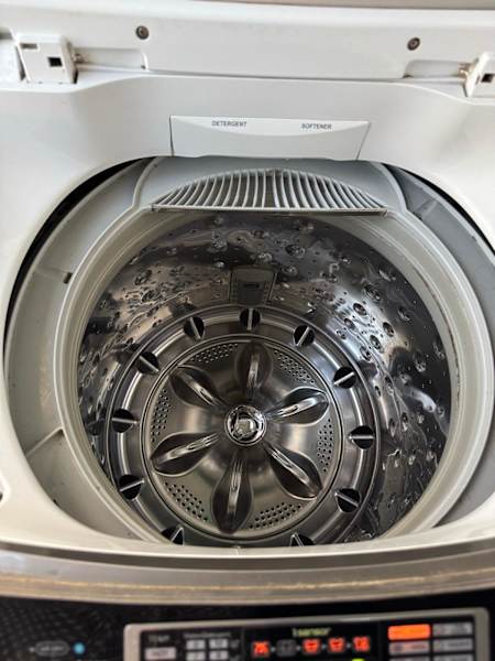 LG 8kg digital inverter top loader washing machine 63021729068417111
