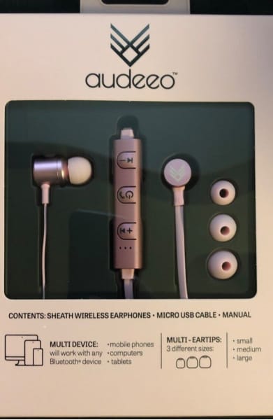 audeeo sheath bluetooth earphones