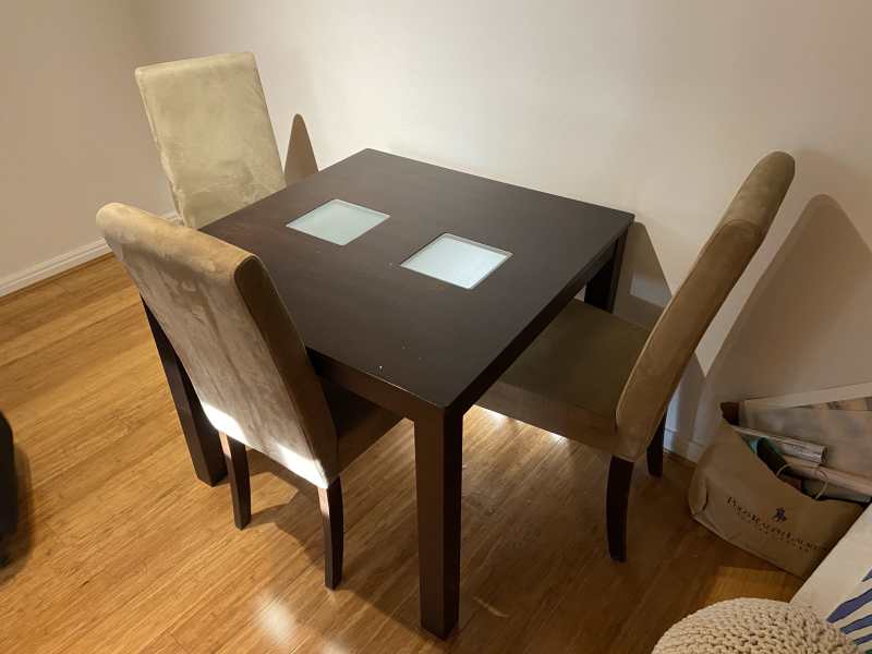 dining table set for 4 under $100