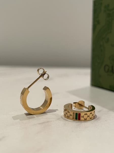 LV style ladies mini gold stud earrings, Women's Jewellery, Gumtree  Australia Salisbury Area - Valley View