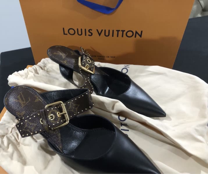 Genuine Louis Vuitton Slides - SIZE 5, Women's Shoes, Gumtree Australia  Canada Bay Area - Mortlake