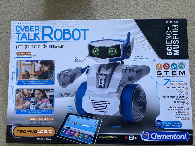Clementoni CLEMENTONI Baby robot talking electronic toy 