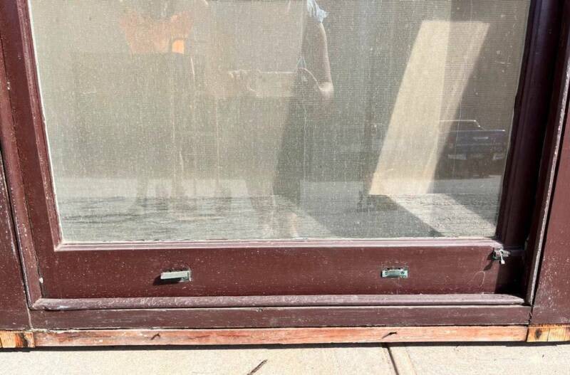 Timber Framed Single Sash Window w/ Fly Screen - 1595mm High x 1890mm63006328527489113