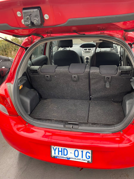 2010 TOYOTA YARIS YR 4 SP AUTOMATIC 5D HATCHBACK62936658706946112