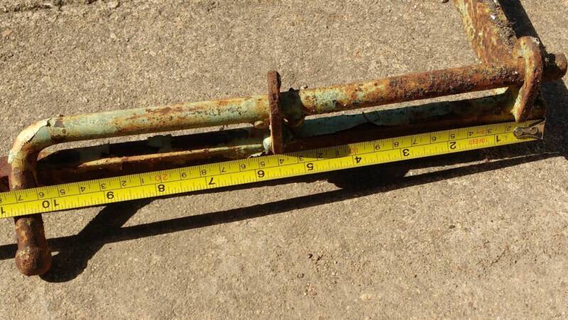 Solid Steel Gates x 2, Vintage/Antique, Latch & Drop Bolt on both63014240705922114