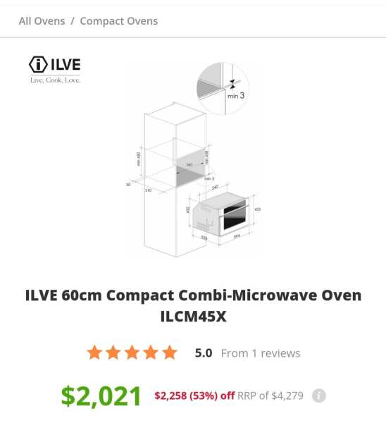 ILVE  Microwave oven63022633390338114