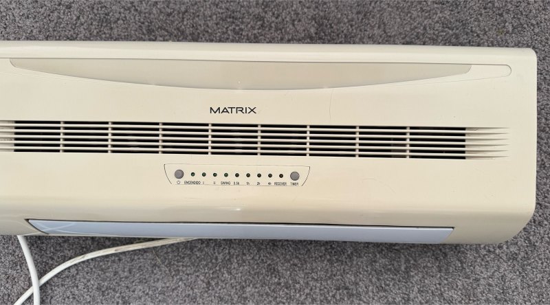 Matrix Ceramic wall heater - timer - luvre - works63443087840771110