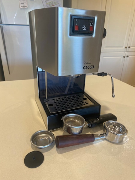 Gaggia Classic espresso machine.63023535860353118