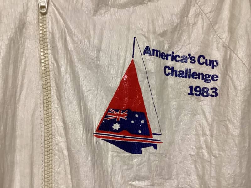 America's Cup 25th Title Defense Poster 1983 America Australia
