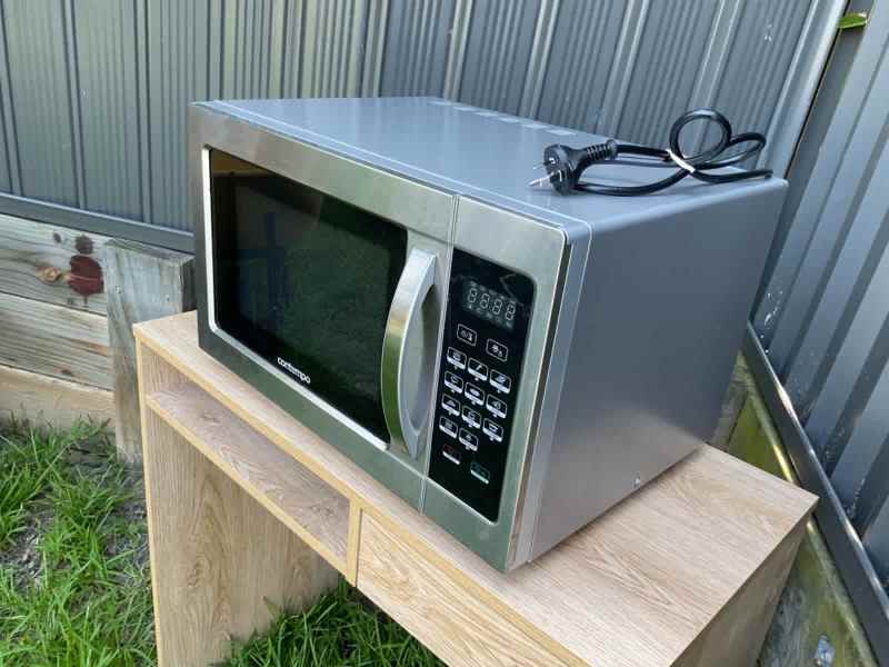 Contempo stainless steel microwave - Heat Food Kitchen Eat dining63443808410243112