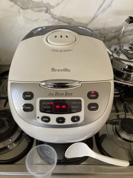 Breville BRC460WHT Rice Box Cooker