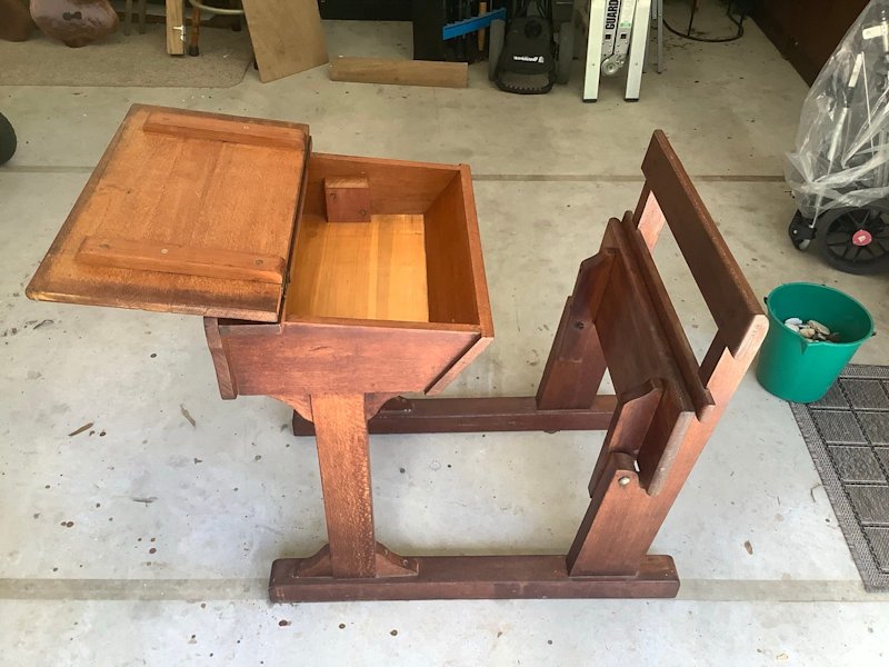 Antique School Desk62864723858434111