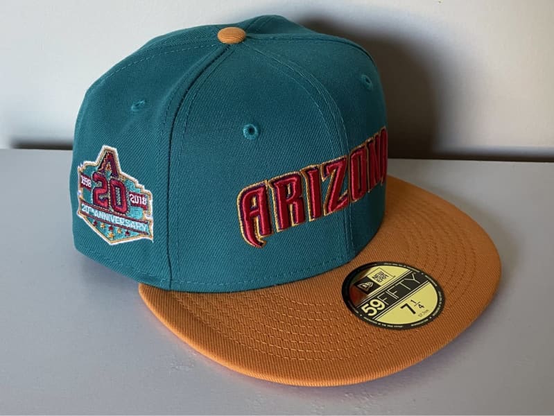 New Era Arizona Diamondbacks 2001 World Series Safety Yellow UV