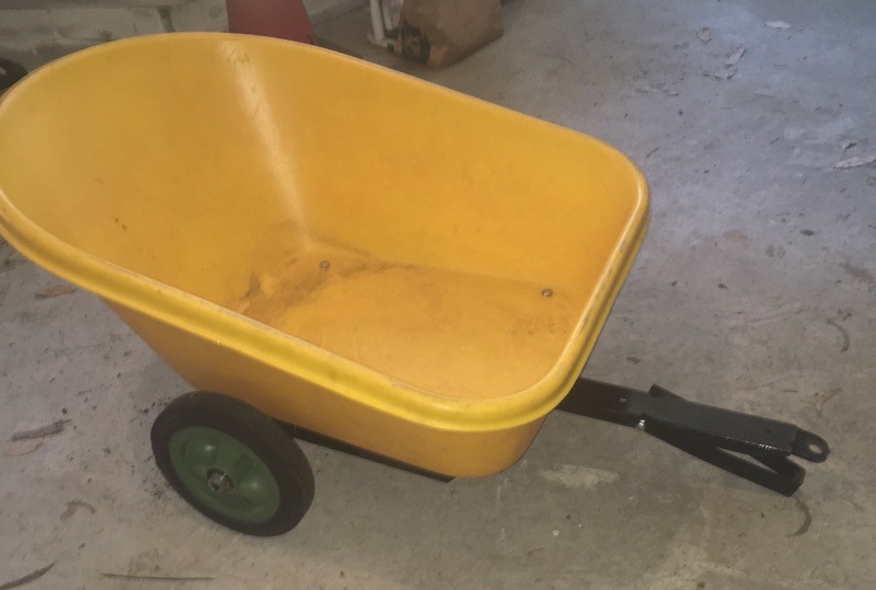 GREENFIELD Poly Ride on Mower trailer $120 Lawn Mowers in Sydney