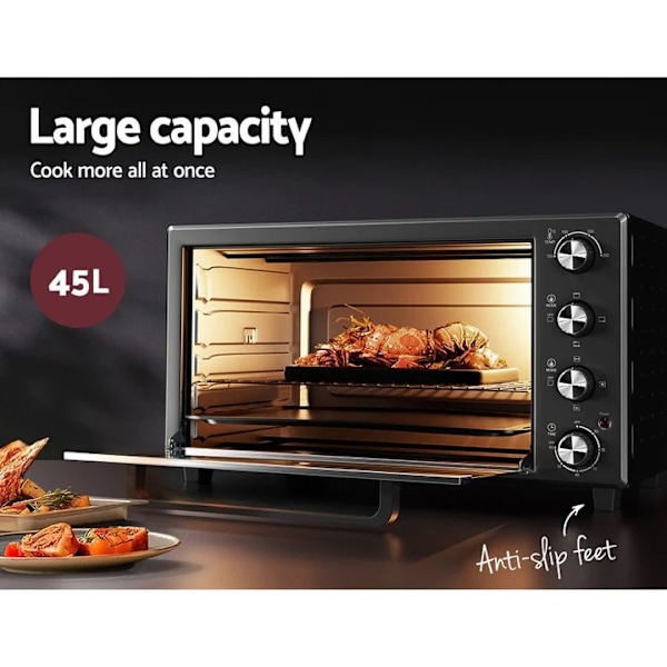 Convection Oven Bake Benchtop Rotisserie Grill 45L63016485072386112
