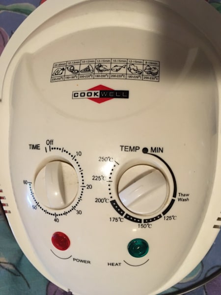 Big Glass Fan-Forced Convection Air Fryer Halogen oven NEW condition63470141587330113